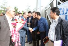 گزارش تصویری از استقبال دانشگاهیان و مردم شاهرود  از پروفسور علی اکبر جلالی  در دانشگاه صنعتی شاهرود